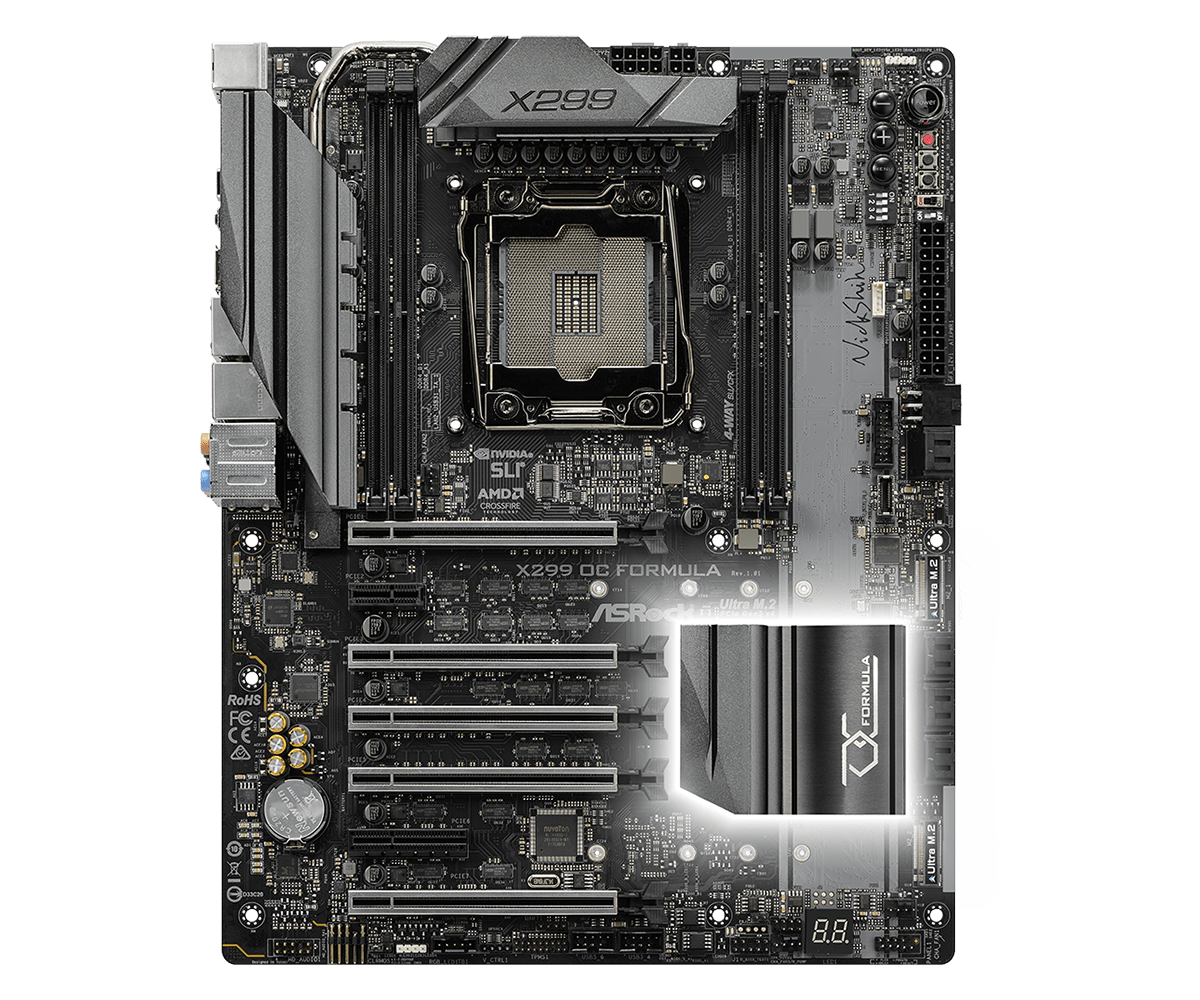 Asrock x299 oc formula обзор